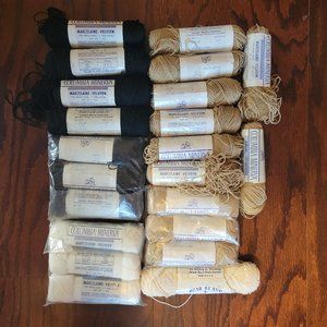 Lot of Vintage Columbia-Minerva Virgin Wool